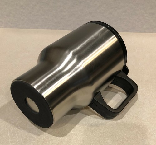 Silver travel mug - 6,